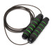 Скакалка  Cornix Speed Rope Classic XR-0148 Black/Green - фото №2